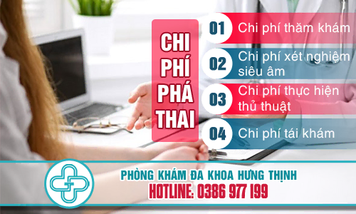 Phá thai không đau chi phí hết bao nhiêu tiền