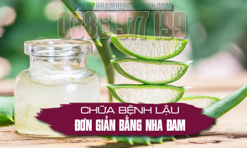Cách chữa bệnh lậu bằng nha đam